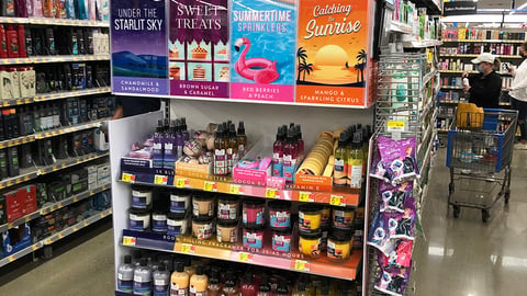 Walmart Find Your Happy Place Endcap Display