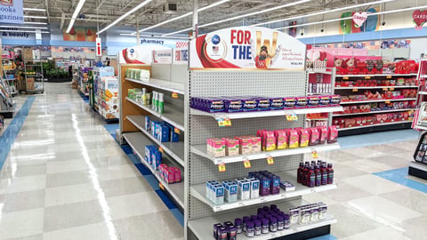 P&G Meijer Olympic 'For the W' Gondola
