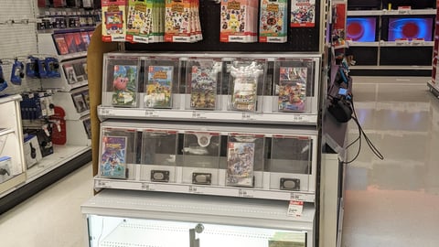 'Kirby and the Forgotten Land' Target Endcap Header