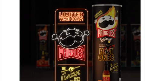 Circle K Pringles Hot Ones Tweet