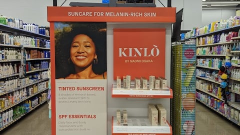 Kinlo by Naomi Osaka Walmart Endcap Display