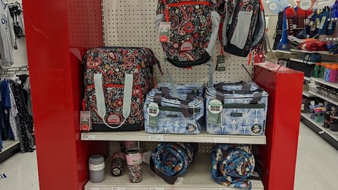 Target Vera Bradley + Coleman Endcap