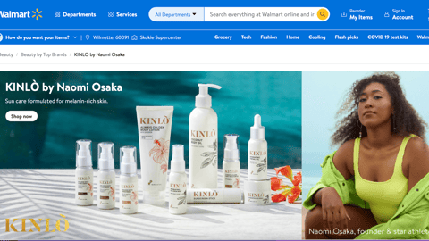 Walmart Kinlo Brand Showcase