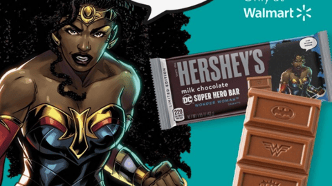 Walmart Hershey's 'Attention All Superhero Fans' Facebook Update