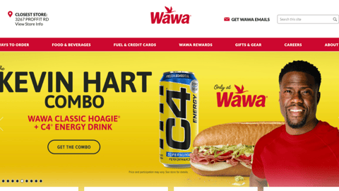 Wawa C4 'Kevin Hart Combo' Carousel Ad