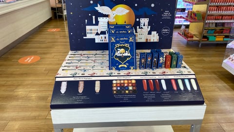 Ulta Harry Potter X ColourPop Table Display
