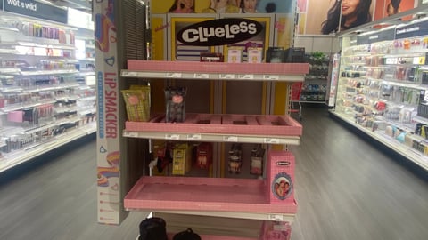 Revolution Beauty London Target 'Clueless' Endcap