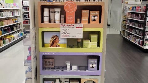 Being Frenshe Target Endcap Display