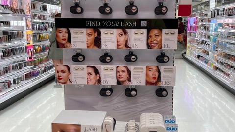 LoveSeen FeatherLift Target 'Find Your Lash' Endcap