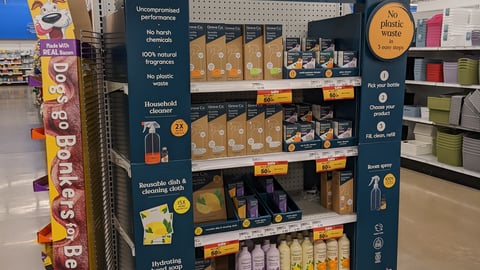 Grove Co. 'Sustainably Powerful' Endcap