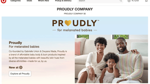 Target Proudly Brand Showcase
