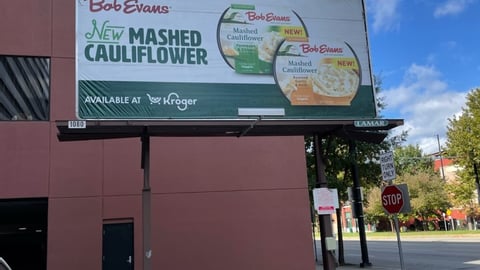 Bob Evans Mashed Cauliflower Kroger Billboard