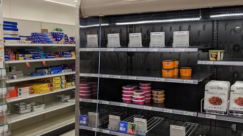 Tabitha Brown for Target Vegan Food & Kitchen Collection Refrigerated Display