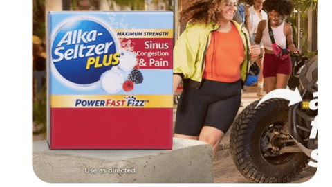 Alka Seltzer 'Get Fizzin' Fast' Pinterest Ad