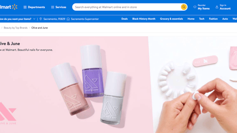 Walmart Olive & June 'Beautiful Nails for Everyone' Brand Showcase