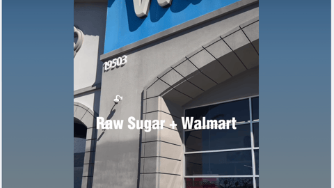 Raw Sugar Walmart 'Huge News' Facebook Update