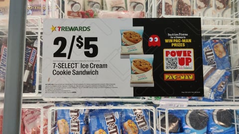 7-Eleven 7Rewards Cooler Cling