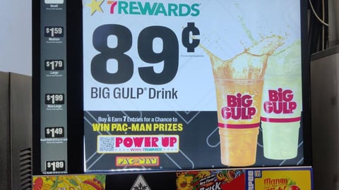 7-Eleven 7Rewards Beverage Dispenser