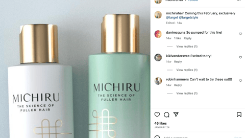 Michiru Target 'Coming This February' Instagram Update