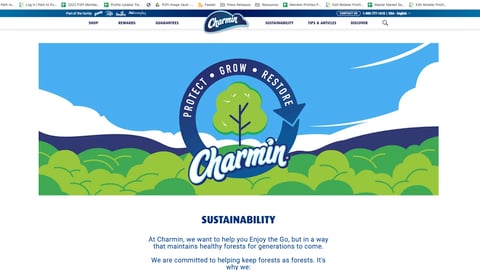 Target Charmin Landing Page
