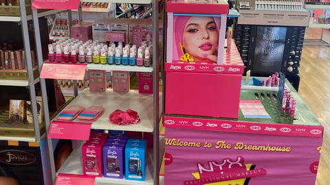 Ulta Barbie Display Fixture