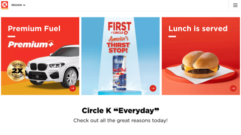 Circle K Red Bull 'America's Thirst Stop' Display Ad