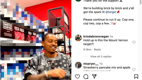 Ghetto Gastro Target 'Thank You for the Support' Instagram Update