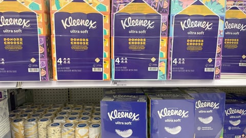 Kleenex Target DonorsChoose Packaging