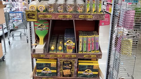 Profusion Cosmetics Jurassic Park Endcap Display