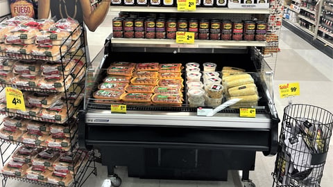 Cub Johnsonville 'Bratsgiving' Refrigerated Endcap