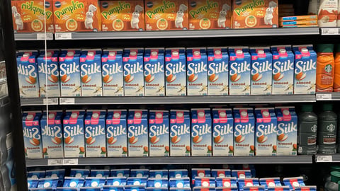 Target Silk Refrigerated Endcap