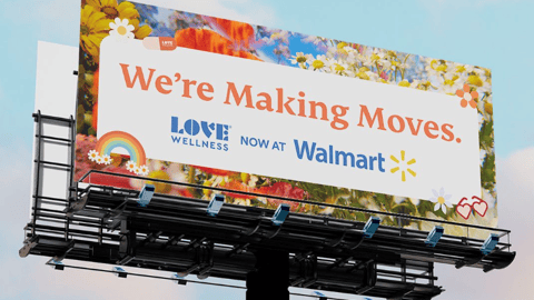 Love Wellness Walmart Billboard Instagram Update