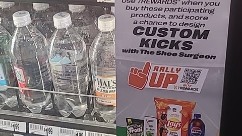 7-Eleven 'Custom Kicks With The Shoe Surgeon' Cooler Cling