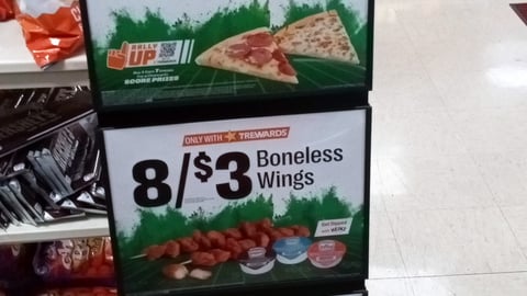 7-Eleven 7Rewards 'Great Deals' Floorstand
