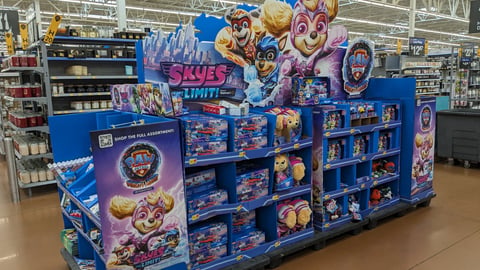 Walmart Paw Patrol: The Mighty Movie Pallet Train