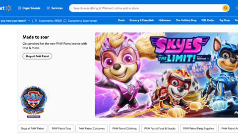 Walmart Paw Patrol: The Mighty Movie Showcase