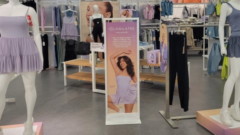 Target Blogilates Display Fixtures
