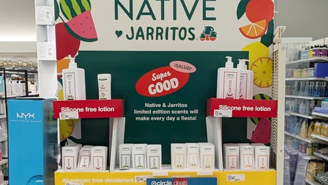 Native x Jarritos Target Endcap
