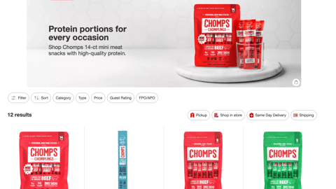 Target Chomps 'Snack Sticks' Brand Showcase 