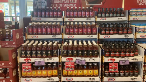 Heinz 'The Unmistakable Taste Of Summer' Floorstands