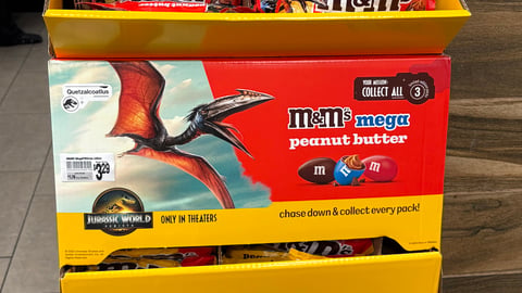 M&Ms Jurassic World Dispenser Floorstand