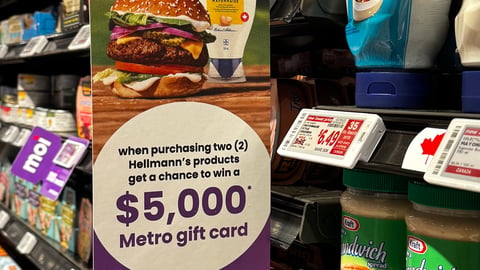 Metro Moi Rewards Hellmann's Violator