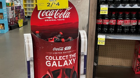 Coca-Cola Star Wars 'Collect The Galaxy' Floorstand