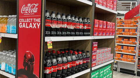 Meijer Coca-Cola 'Collect The Galaxy' Endcap