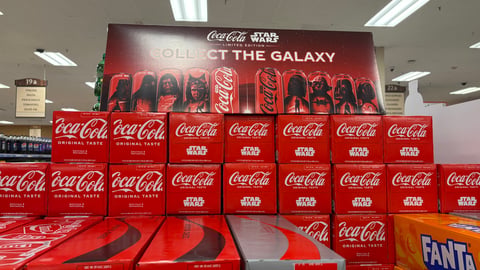 Coca-Cola Star Wars 'Collect The Galaxy' Case Stack Header