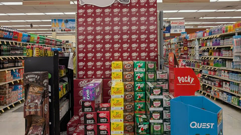 Jewel Dr Pepper Chicago Bears Endcap