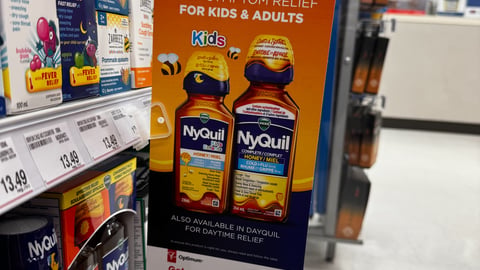 Shoppers Drug Mart 'Effective Nightime' Shelf Talker