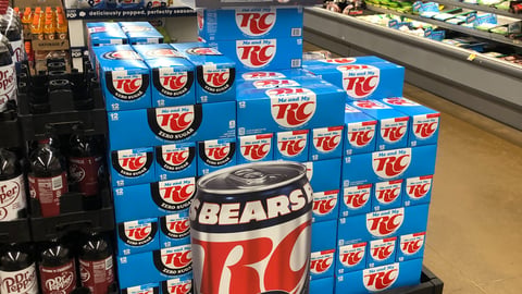 RC 'Commemorative 1985 Bears' Pallet Display