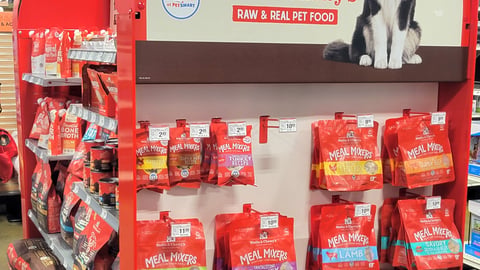 PetSmart Stella & Chewy's 'Add Raw' Gondola