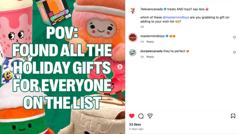 7-Eleven Canada Instagram Update